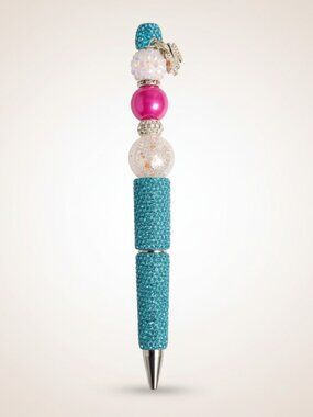 Hand-crafted highly decorative, luxury-style rhinestone pen. Brand new.
